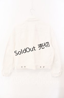 画像3: PINK HOUSE / 胸ポケット使いデニムジャケット  シロ O-25-09-08-014-LO-JA-OW-OS
