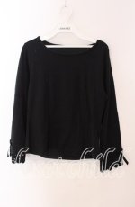 画像1: 【SALE】an another angelus / レーザーカット使いトップス  クロ O-25-09-08-018-CA-TO-IG-ZT009 (1)