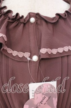 画像2: m petit by misako / ワンピース L 濃ピンク O-25-09-08-022-LO-OP-IG-OS