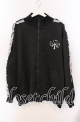 ACDC RAG / 魔法 ジャージジャケット  ブラック O-25-09-08-024-PU-JA-YM-ZT093