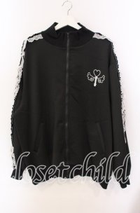 ACDC RAG / 魔法 ジャージジャケット  ブラック O-25-09-08-024-PU-JA-YM-ZT093