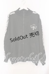 ACDC RAG / 魔法 ジャージジャケット  ブラック O-25-09-08-024-PU-JA-YM-ZT093