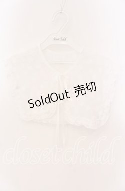 画像1: merry jenny / シアージャガードつけ襟  シロ O-25-09-08-025-LO-ZA-IG-ZT168-F002