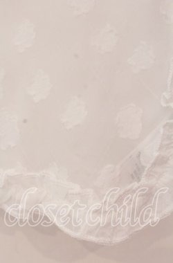画像2: merry jenny / シアージャガードつけ襟  シロ O-25-09-08-025-LO-ZA-IG-OS