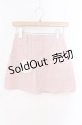 Katie / CASUALTIES mini skirt　スカート XS ピンク O-25-09-08-035-LO-SK-OW-ZT007