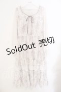 axes femme / マドモワゼルワンピース M キナリ O-25-09-09-038-AX-OP-OW-OS