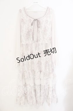 画像1: axes femme / マドモワゼルワンピース M キナリ O-25-09-09-038-AX-OP-OW-OS