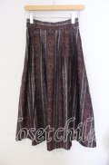 axes femme / アンティークローズスカート  ワイン O-25-09-09-055-AX-SK-IG-OS