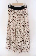 画像3: 【SALE】axes femme / レオパード柄スカート  アイボリー×クロ O-25-09-09-058-AX-SK-IG-ZT259 (3)