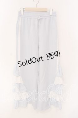 画像1: Jamie エーエヌケー / パッチワークパンツ  サックス O-25-09-09-061-LO-PA-IG-OS
