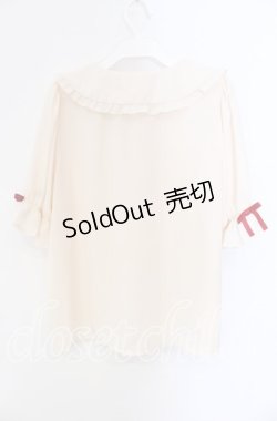 画像3: 【SALE】axes femme Kawaii / クマパフェ刺繍ブラウス  アイボリー O-25-09-09-067-AX-BL-IG-ZT081