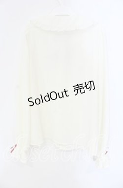 画像4: axes femme kawaii / お菓子刺繍ブラウス  アイボリー O-25-09-09-069-AX-BL-IG-OS