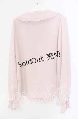 画像3: axes femme kawaii / お菓子刺繍ブラウス  ピンク O-25-09-09-070-AX-BL-IG-OS