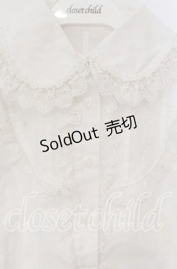 画像2: Innocent World / マジョレーヌブラウス S オフシロ O-25-09-09-073-IW-BL-IG-OS