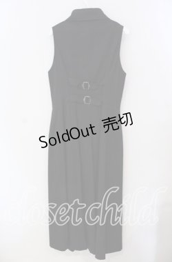 画像4: BPN / レースアップノースリーブワンピース M ブラック O-25-09-09-006-GO-OP-IG-OS