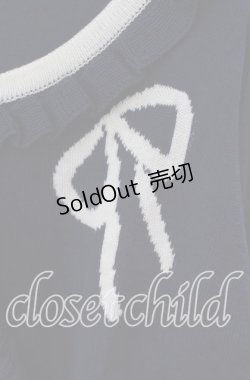 画像2: Penderie / リボンフリルボレロ  ネイビー O-25-09-09-076-LO-TO-IG-OS