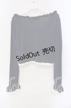 画像3: Penderie / リボンフリルボレロ  ネイビー O-25-09-09-076-LO-TO-IG-OS