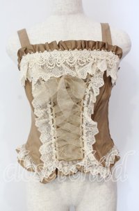 BABY,THE STARS SHINE BRIGHT / Julietのためのソネットコルセット  キャメル O-25-09-09-078-BA-TO-IG-OS