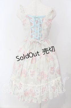 画像5: BABY,THE STARS SHINE BRIGHT / ある日のラナンキュラスBuzetジャンパースカート  ミント O-25-09-09-083-BA-OP-IG-OS