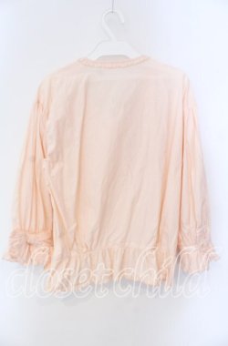 画像3: PINK HOUSE / タックリボンブラウス  薄ピンク O-25-09-09-007-LO-BL-IG-OS