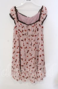 HYSTERIC GLAMOUR / マイメロディーコラボシルクチュニック  ピンク O-25-09-09-008-PU-OP-OW-ZT028