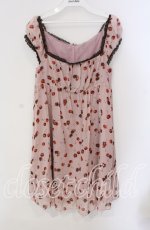 画像1: HYSTERIC GLAMOUR / マイメロディーコラボシルクチュニック  ピンク O-25-09-09-008-PU-OP-OW-ZT028 (1)