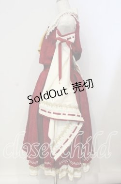 画像4: Hoshibako Works / 博麗霊夢 セットアップワンピース M アカ×キナリ O-25-09-09-086-LO-OP-OW-OS