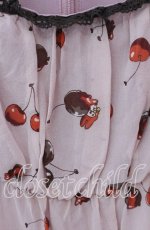 画像2: HYSTERIC GLAMOUR / マイメロディーコラボシルクチュニック  ピンク O-25-09-09-008-PU-OP-OW-ZT028 (2)