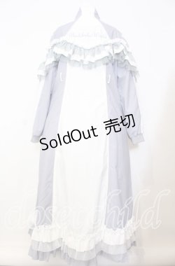 画像5: Hoshibako Works / Hoshibakoジャージ　ワンピース(ロング丈) L ブルー O-25-09-09-089-LO-OP-OW-OS