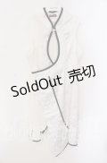 Qutie Frash / 胸開きチャイナチュニック  ホワイト O-25-09-09-010-QU-TO-OW-OS