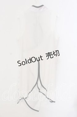 画像3: Qutie Frash / 胸開きチャイナチュニック  ホワイト O-25-09-09-010-QU-TO-OW-OS