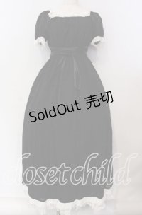 Moi-meme-Moitie / ボイルシャーリングワンピース 2 ブラック×ホワイト O-25-09-11-001-MO-OP-OW-OS