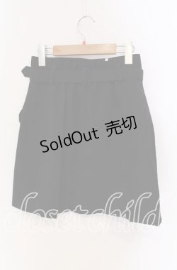 画像2: Honey Cinnamon / ハートバックルデザインスカート  クロ O-25-09-11-027-LO-SK-IG-ZY