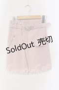 Honey Cinnamon / ハートバックルデザインスカート  ピンク O-25-09-11-028-LO-SK-IG-ZS