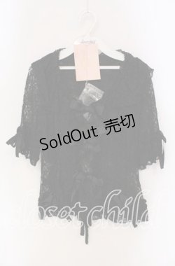 画像1: metamorphose / ラッセルレースボレロ（2002年）  クロ O-25-09-11-040-ME-TO-OW-OS