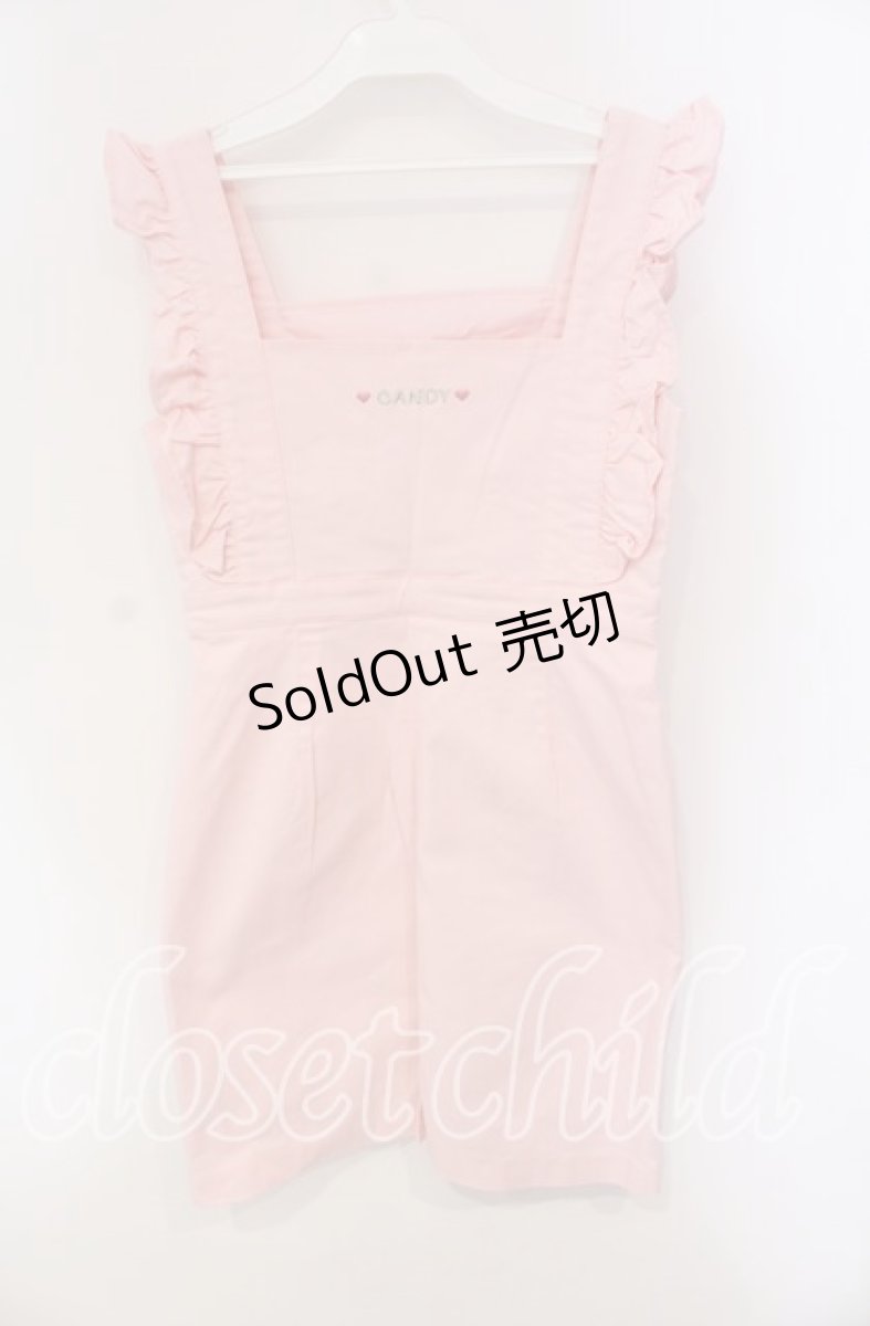 画像3: 【SALE】LODISPOTTO / CANDY フリルジャンパースカート  ピンク O-25-09-11-041-LO-OP-IG-ZT091 (3)