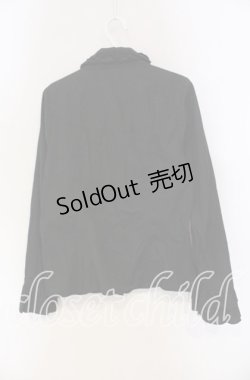 画像3: PEACE NOW / フリルヨークブラウス M クロ O-25-09-11-044-PU-BL-IG-OS