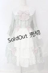 axes femme kawaii / メアリー姫袖ドレス  ミント O-25-09-11-004-AX-OP-IG-OS