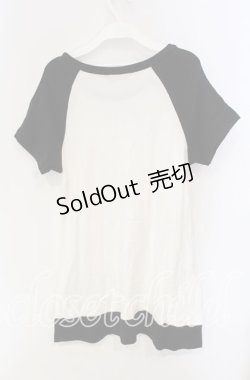 画像3: PEACE NOW / トランププリントラグラン風カットワンピース  ブラック×ホワイト O-25-09-11-045-PU-OP-IG-OS