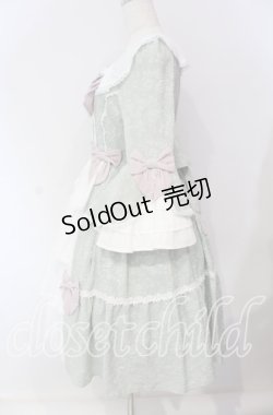 画像3: axes femme kawaii / メアリー姫袖ドレス  ミント O-25-09-11-004-AX-OP-IG-OS