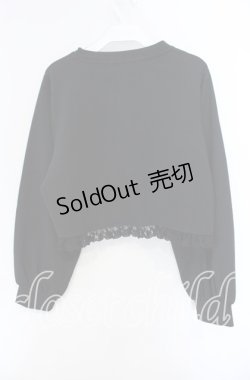 画像3: m petit by misako / MSKバラBフリルボレロ L クロ O-25-09-11-061-LO-TO-IG-OS