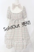 axes femme kawaii / チェック柄ワンピース  ミントチェック O-25-09-11-007-AX-OP-IG-OS