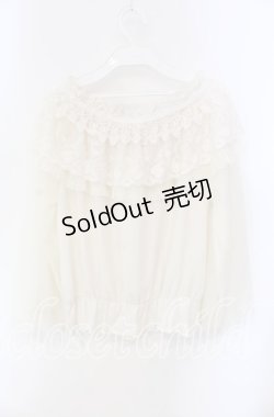 画像3: axes femme / ケープカラーブラウス  アイボリー O-25-09-11-085-AX-BL-IG-OS