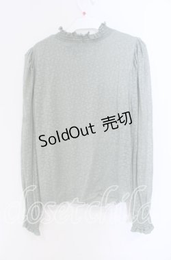 画像3: axes femme / ビジューデザイン総レースプルオーバー F グリーン O-25-09-11-088-AX-TO-IG-OS