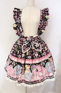 画像1: Angelic Pretty / Toy's Donut Dinerスカート  クロ O-25-09-11-012-AP-SK-IG-OS