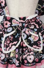 画像2: Angelic Pretty / Toy's Donut Dinerスカート  クロ O-25-09-11-012-AP-SK-IG-OS (2)