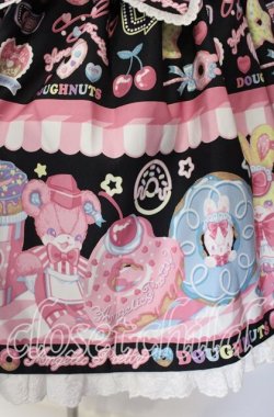 画像3: Angelic Pretty / Toy's Donut Dinerスカート  クロ O-25-09-11-012-AP-SK-IG-OS