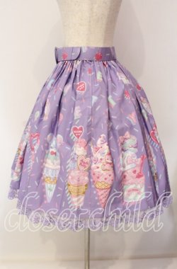 画像4: Angelic Pretty / Decoration Ice Creamスカート  ラベンダー O-25-09-11-013-AP-SK-IG-OS