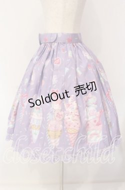 画像4: Angelic Pretty / Decoration Ice Creamスカート  ラベンダー O-25-09-11-013-AP-SK-IG-OS