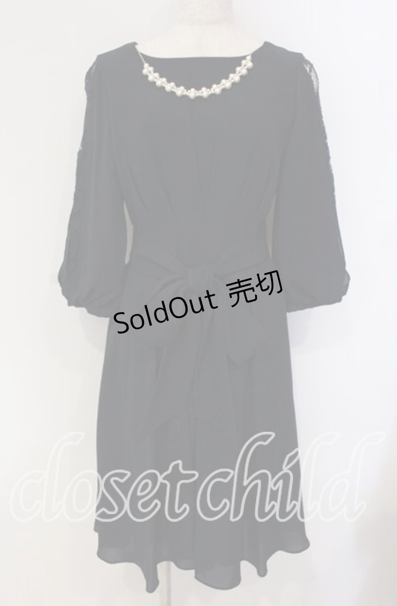 画像1: 【SALE】axes femme / タックデザインドレス  ネイビー O-25-09-11-015-AX-OP-IG-ZT507 (1)